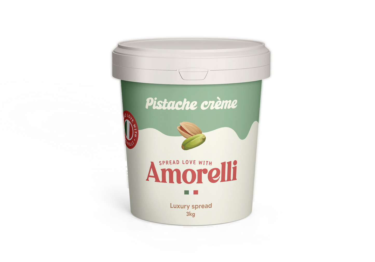 Pistache Spread 3kg – Ideaal voor Bakkerijen en Horeca (speciaal recept)