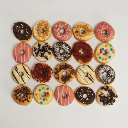 Mini donuts (per 20st)